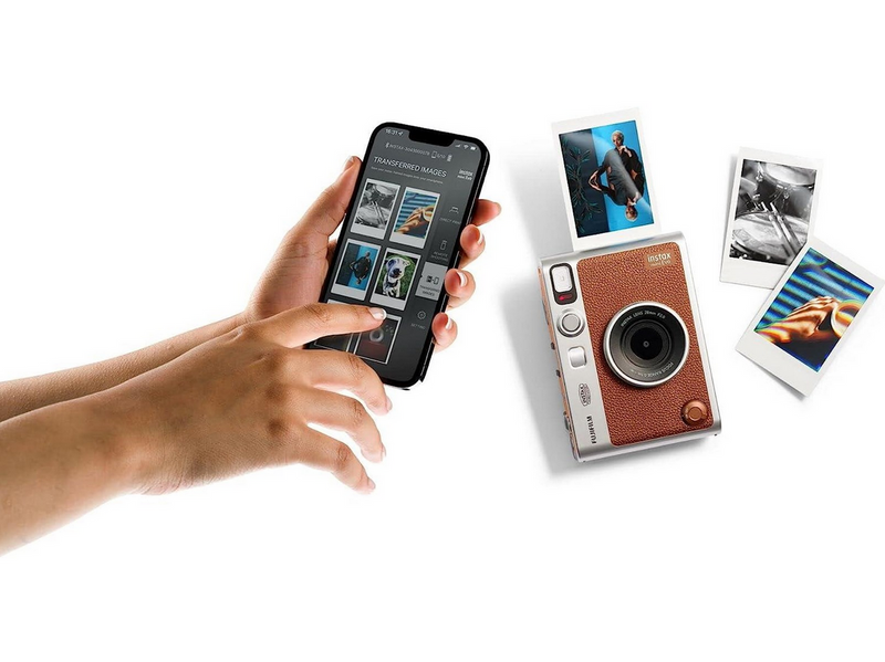 Fujifilm Instax Mini Evo Camera - Brown