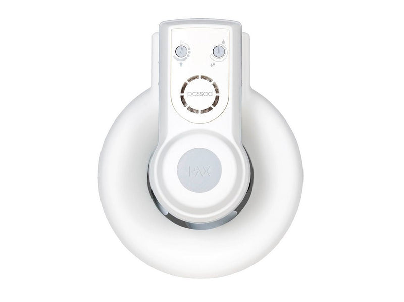 Pax Passad 30 Fan Moisture and presence sensor Ø100 mm White