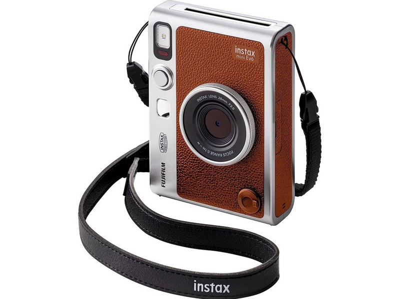 Fujifilm Instax Mini Evo Camera - Brown