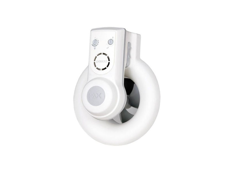 Pax Passad 30 Fan Moisture and presence sensor Ø100 mm White