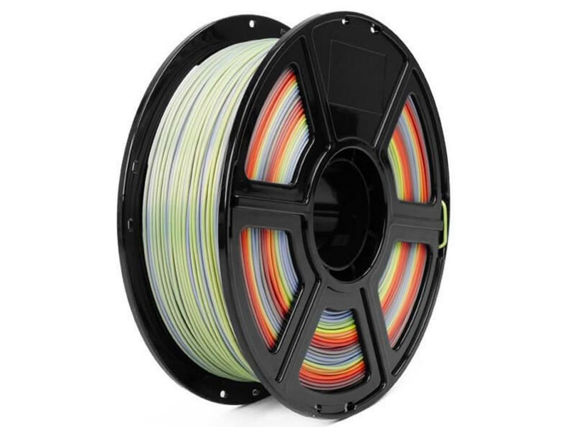 FlashForge PLA Silk 1000g - Rainbow - 3D Printing Filament