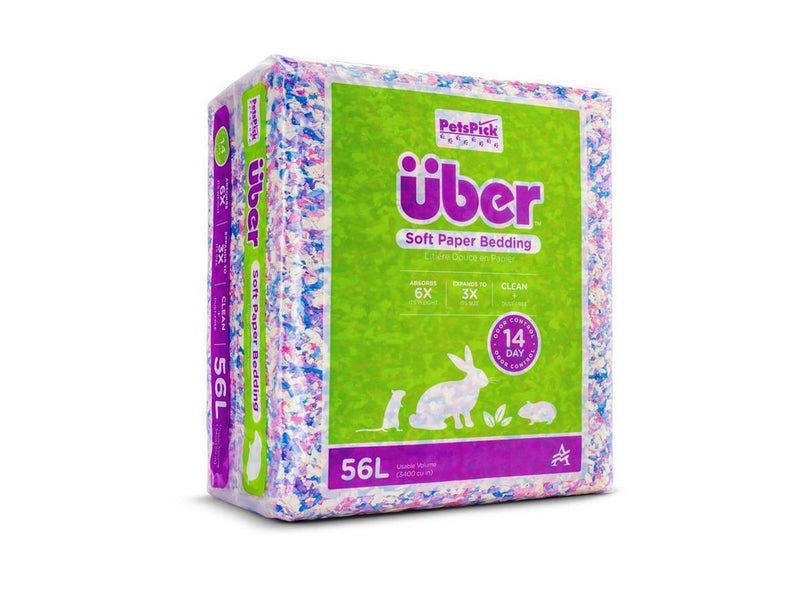 Über - Soft Paper Bedding 56l Confetti - (45063)