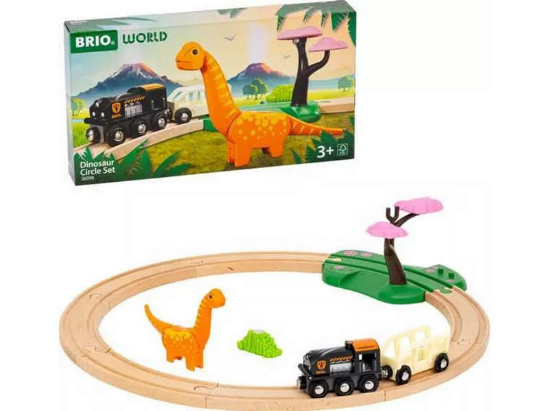 Brio Dinosaurier Bahn Set