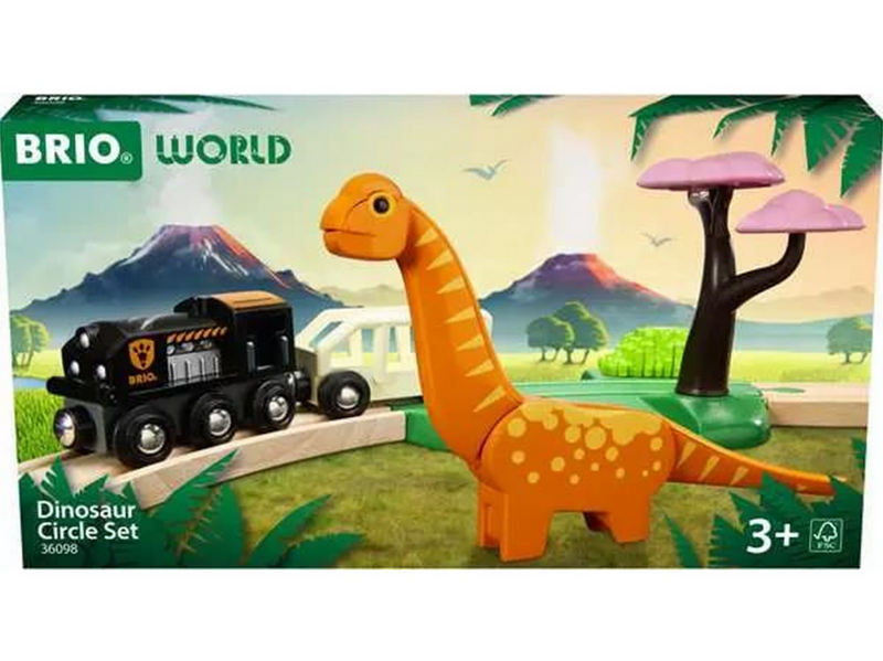 Brio Dinosaurier Bahn Set
