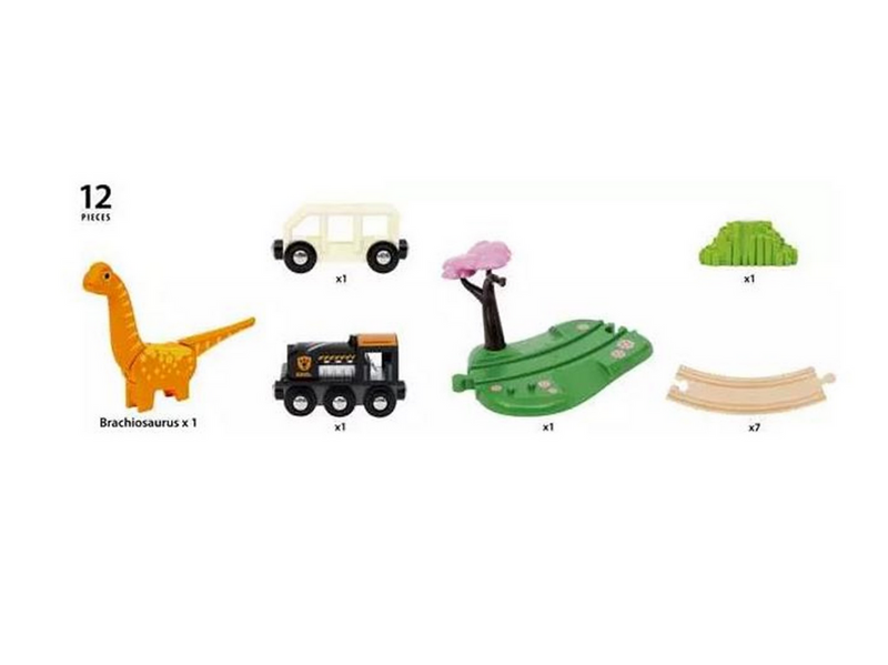 Brio Dinosaurier Bahn Set