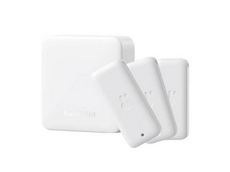 SwitchBot Set Smart remote control Hub + 3x Thermo-Hygrometer Hub Mini