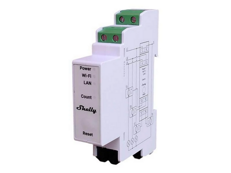 Shelly Pro 3EM-120A Energiekostenmesser