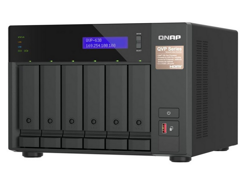 QNAP QVP-63B - NAS Server