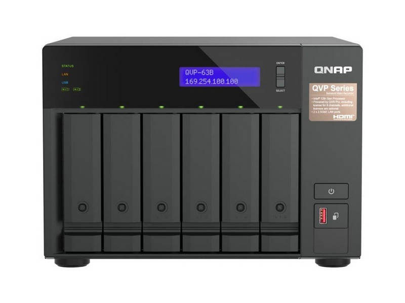 QNAP QVP-63B - NAS Server