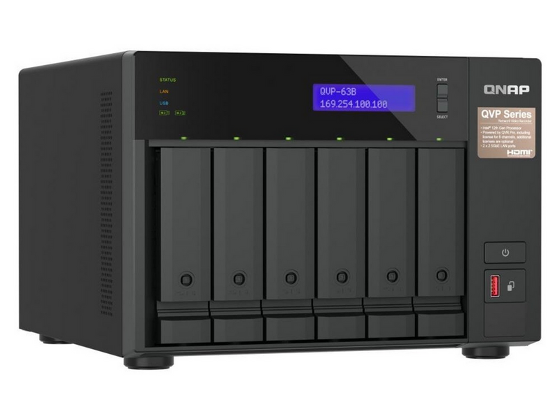 QNAP QVP-63B - NAS Server