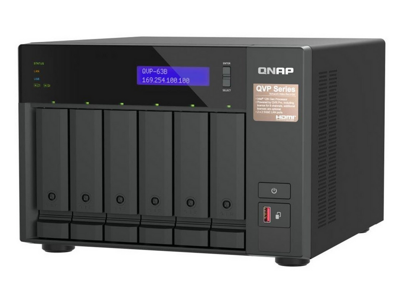 QNAP QVP-63B - NAS Server