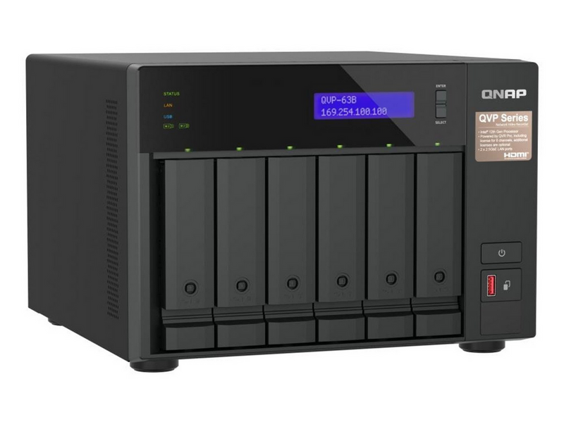QNAP QVP-63B - NAS Server