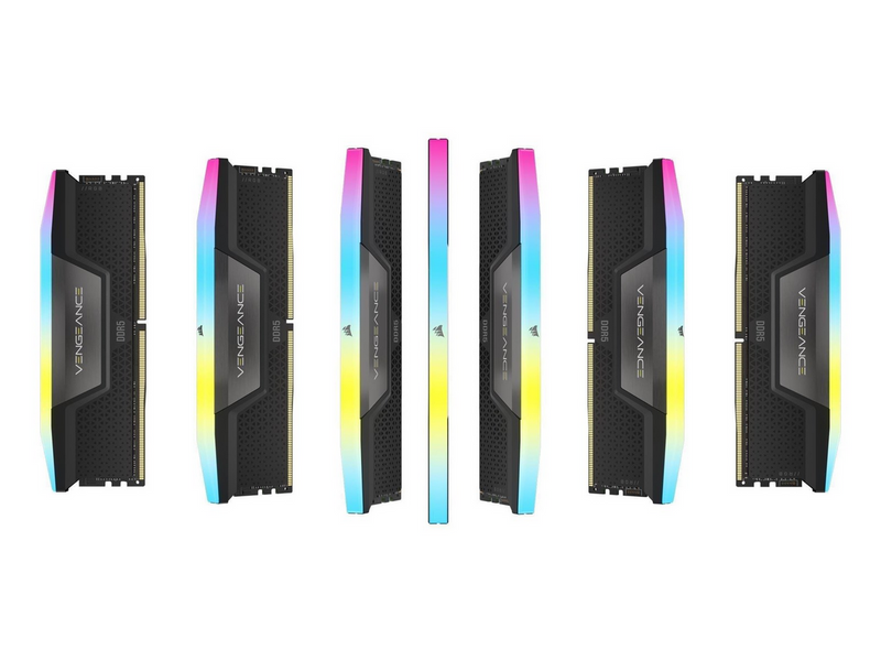 Corsair Vengeance RGB DDR5-6000 - 32GB - CL38 - Dual Channel (2 pcs) - Intel