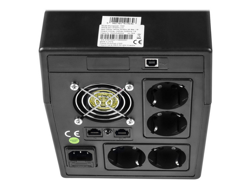 Green Cell UPS04 - Value - 1500VA/900W