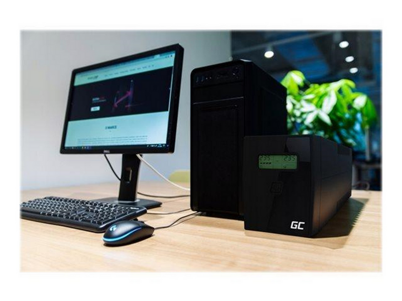 Green Cell UPS04 - Value - 1500VA/900W