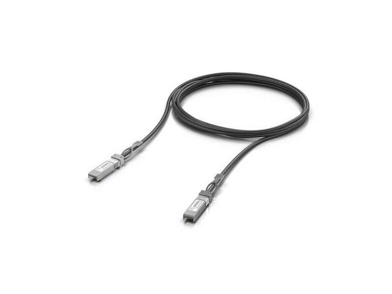 Ubiquiti UACC-DAC-SFP28-3M 25 Gbps Direct Attach Cable 3 Meters - Schwarz - 3m