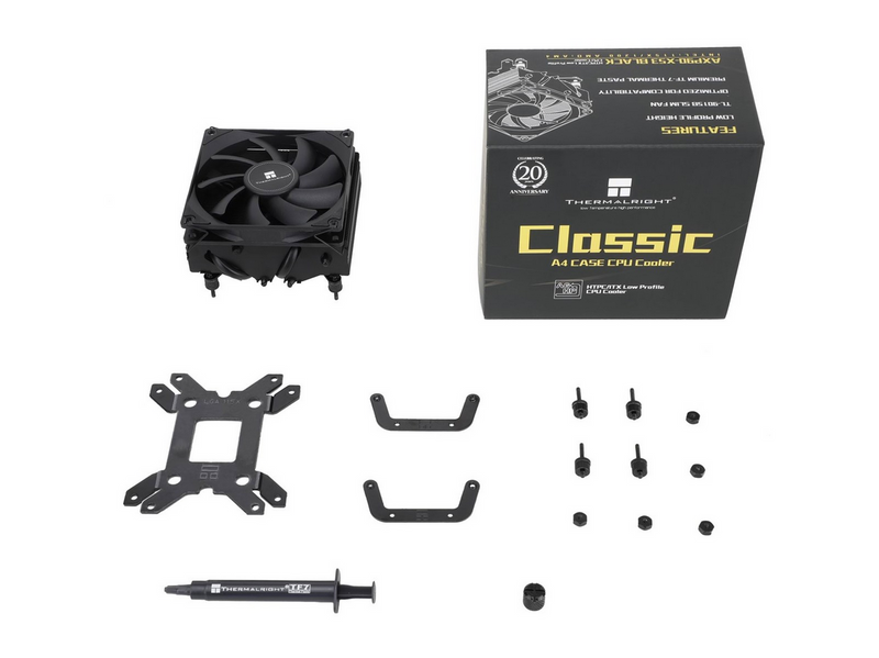 Thermalright AXP-90 X53 Black - CPU-Luftkühler - Max 22 dBA
