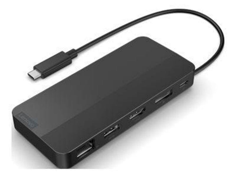 Lenovo USB-C Dual Display Travel Dock - Dual 4K 60 Hz - 100W PD