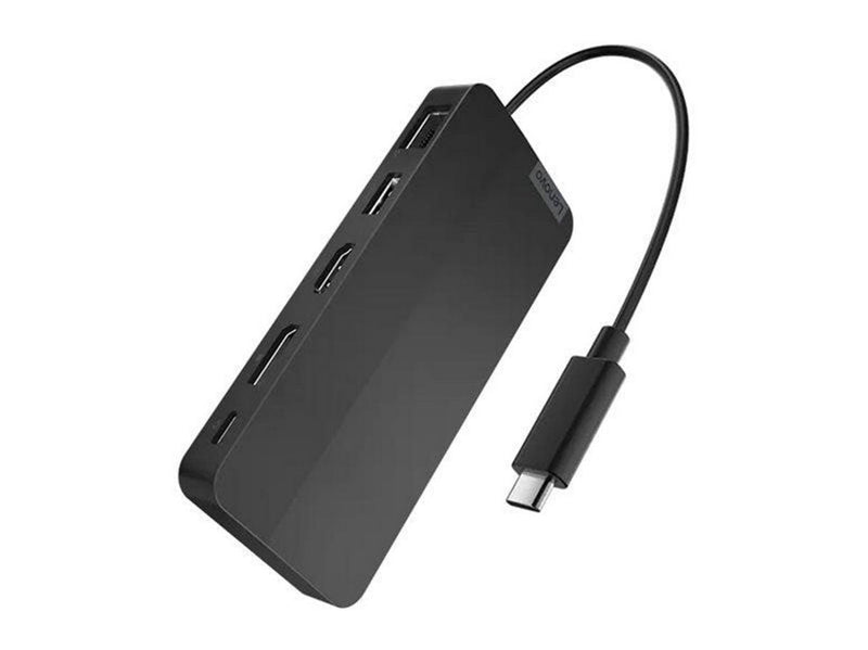 Lenovo USB-C Dual Display Travel Dock - Dual 4K 60 Hz - 100W PD