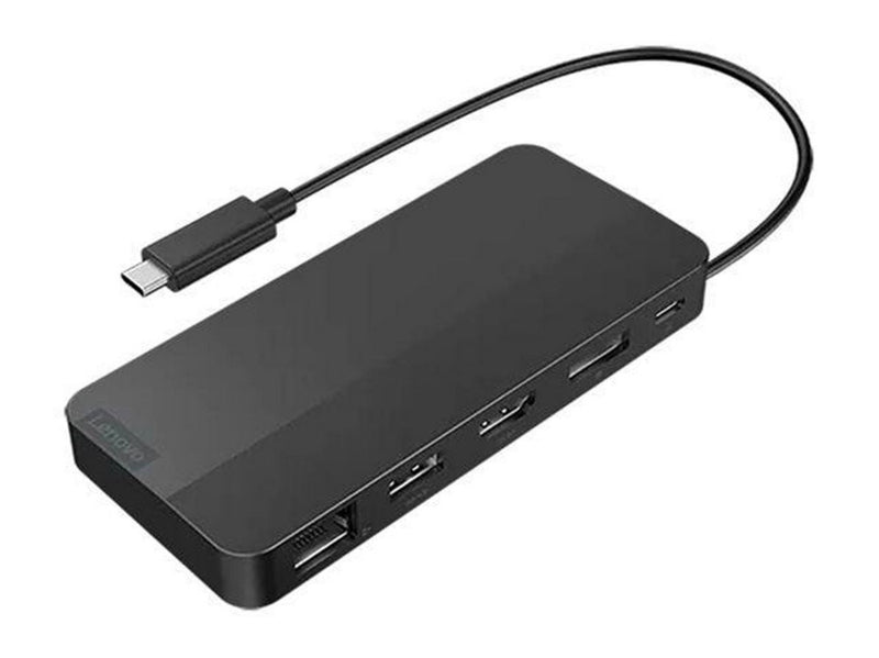 Lenovo USB-C Dual Display Travel Dock - Dual 4K 60 Hz - 100W PD