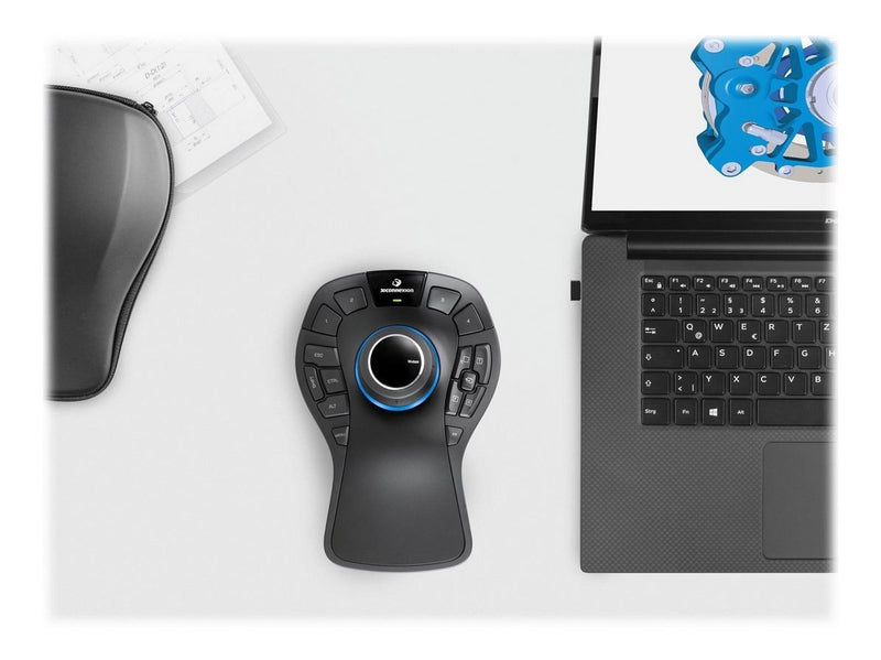 3Dconnexion SpaceMouse Pro Wireless - 3D Mouse (Schwarz)