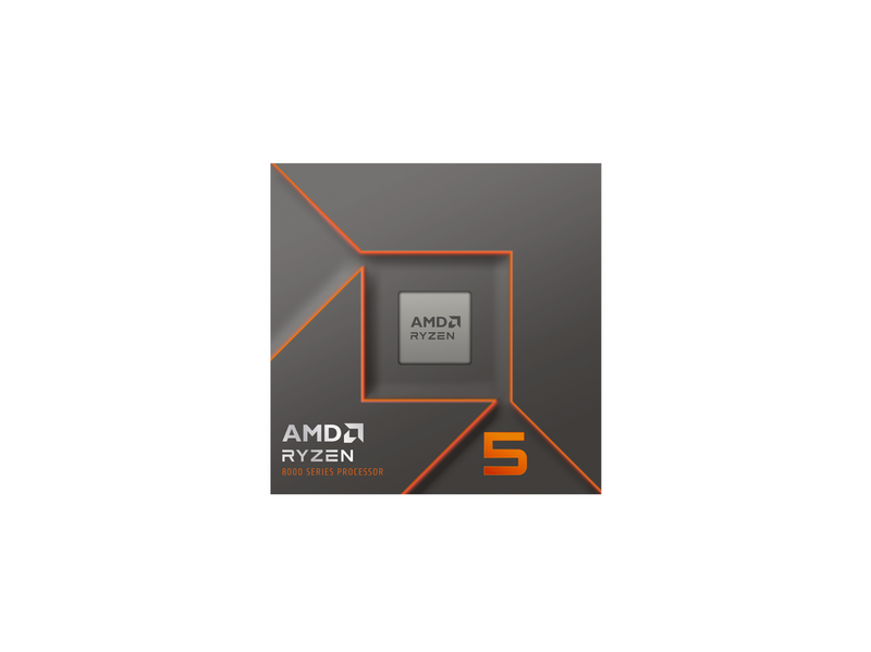 AMD Ryzen 5 8400F Wraith Stealth CPU - 6 Kerne - 4.2 GHz - AMD AM5 - AMD Boxed