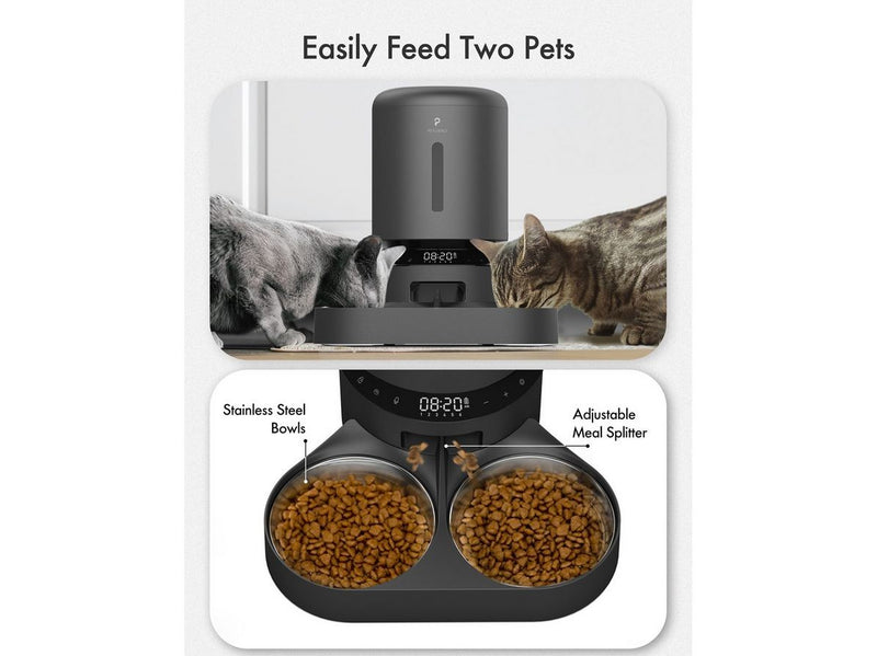 Petlibro GRANARY DUAL FOOD TRAY 5L BLACK
