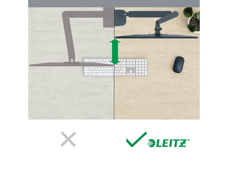 Leitz Ergo Platzsparender Dual Monitorarm
