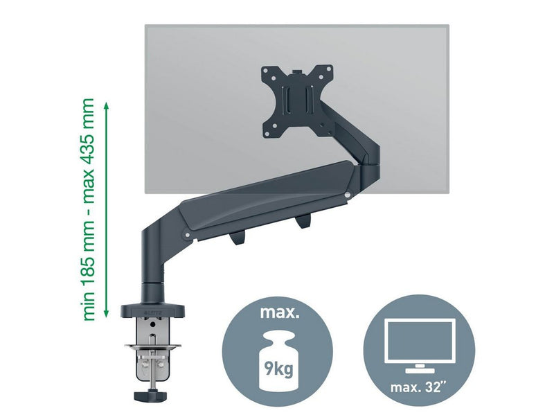 Leitz Ergo Platzsparender Single Monitorarm
