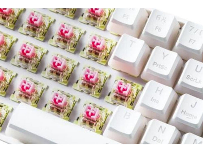 Deltaco GAMING WK90 Mechanical Keyboard - Gaming Tastatur - Weiss
