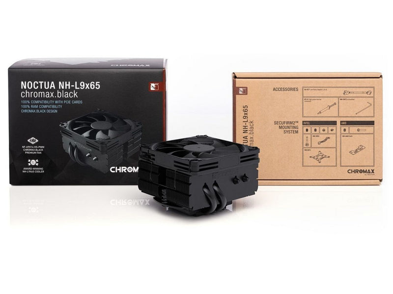 Noctua NH-L9x65 chromax.black - CPU-Luftkühler - Max 24 dBA