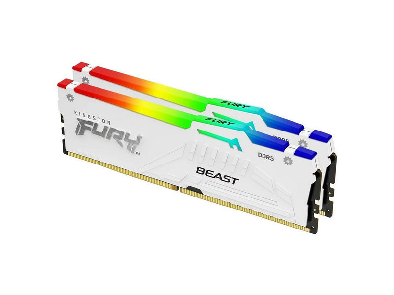Kingston FURY Beast RGB DDR5-6400 - 32GB - CL32 - Dual Channel (2 pcs) - AMD
