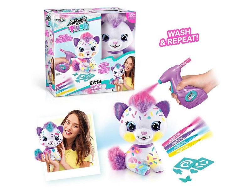 Airbrush Plush Kitty