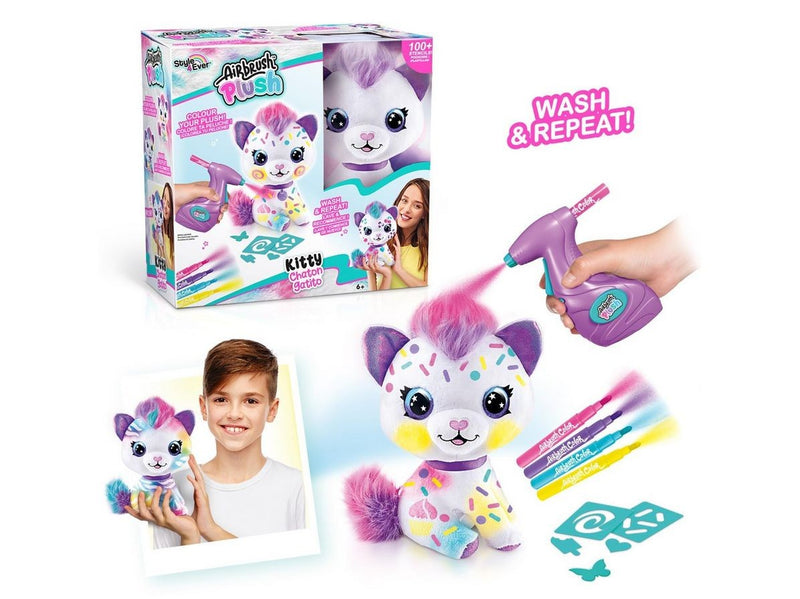 Airbrush Plush Kitty