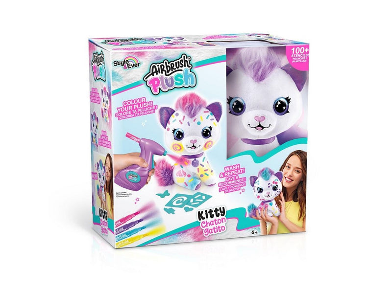Airbrush Plush Kitty