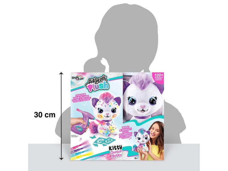 Airbrush Plush Kitty