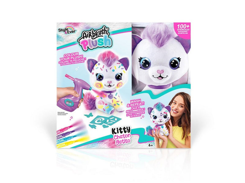 Airbrush Plush Kitty
