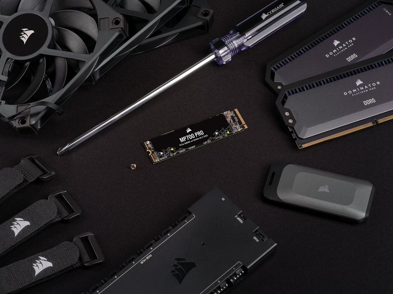 Corsair MP700 Pro SSD - 1TB - Ohne Kühlkörper - M.2 2280 - PCIe 5.0