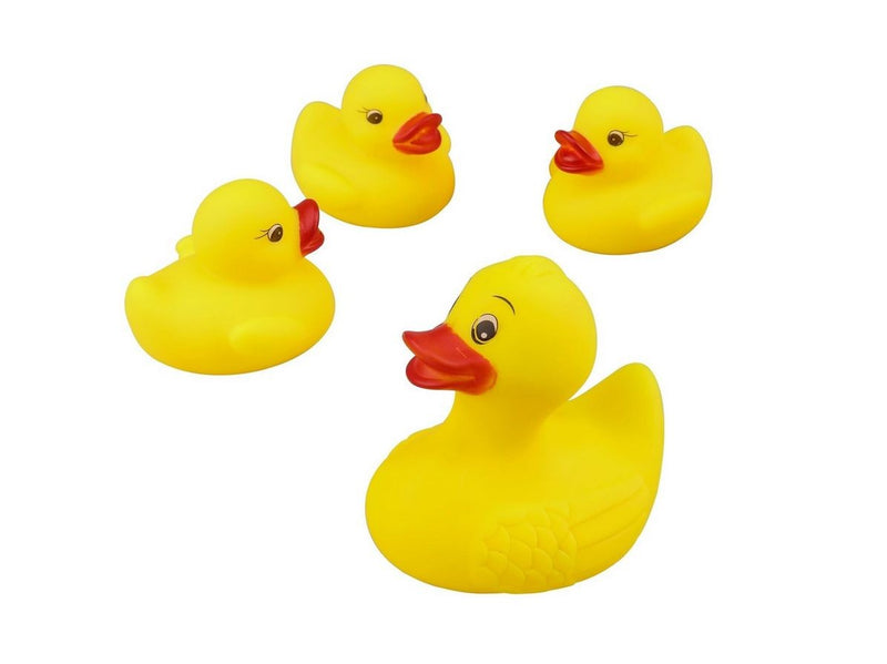 Happy Baby Bathing Duck Family