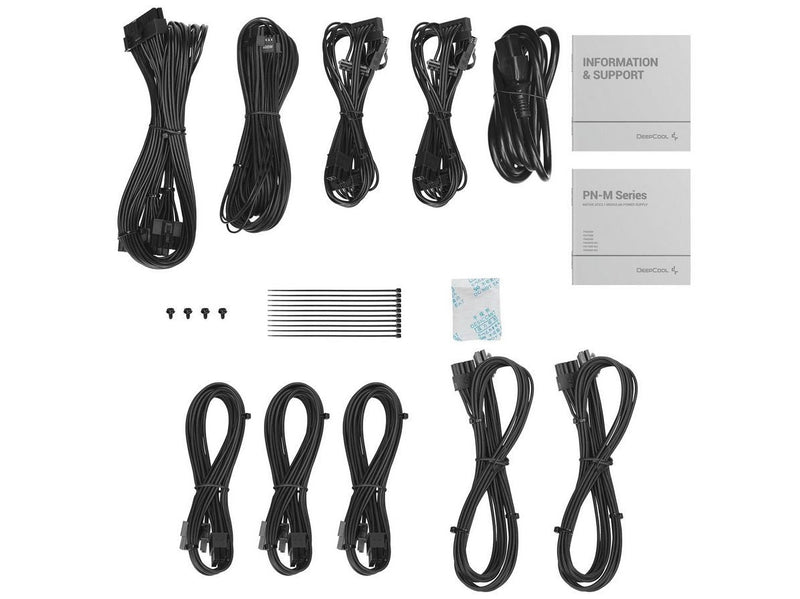 DeepCool PN850-M Netzteile - 850 Watt - 120 mm - ATX 3.0 - 80 Plus Gold