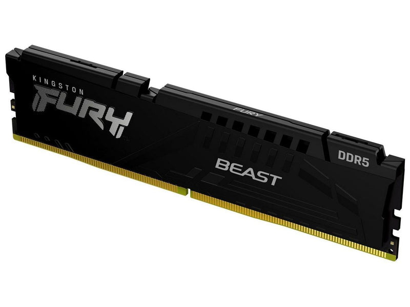 Kingston FURY Beast DDR5-6400 - 16GB - CL32 - Single Channel (1 pcs) - AMD EXPO