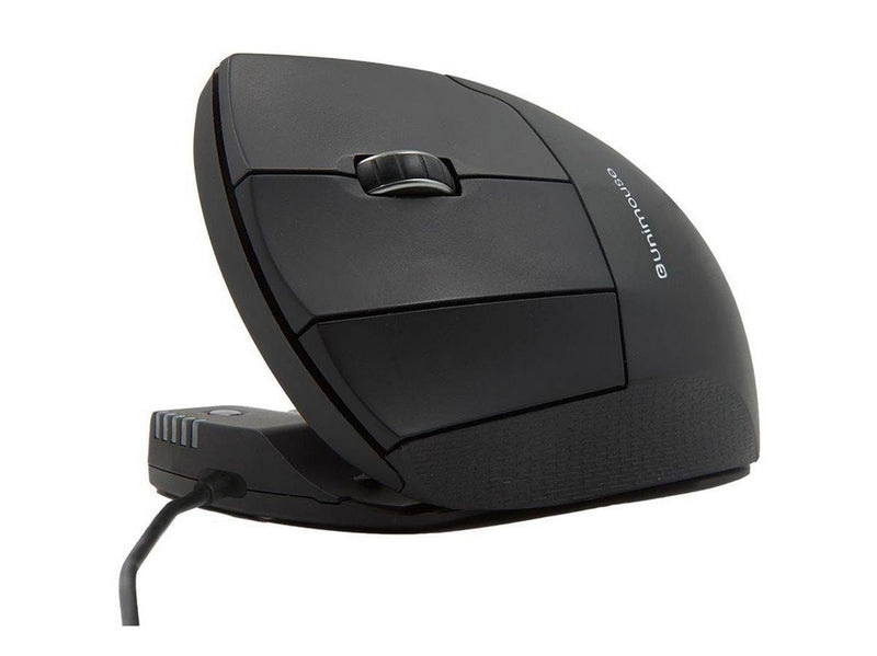 Contour Unimouse - mouse - USB-C - black - Left-handed - Maus (Schwarz)
