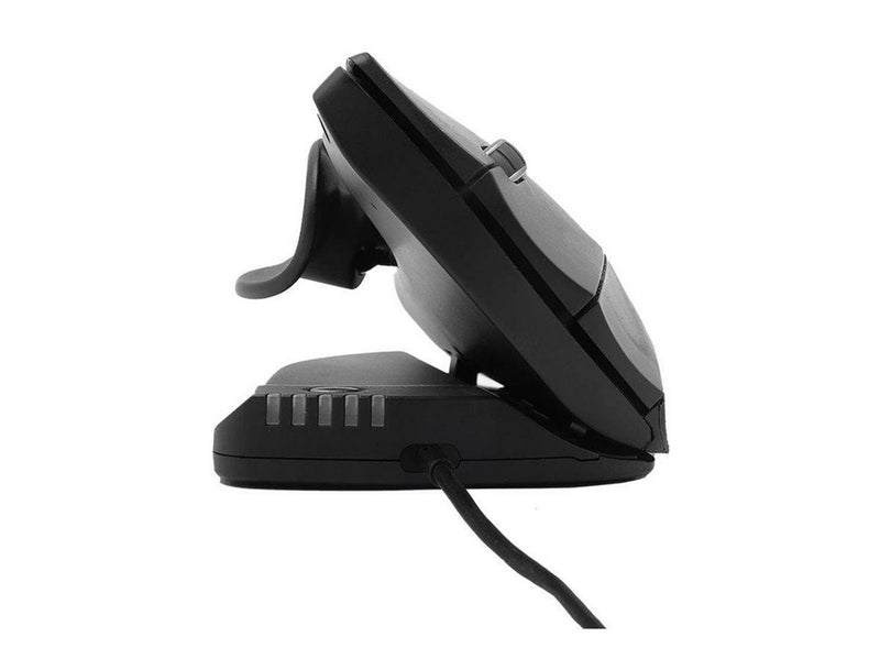 Contour Unimouse - mouse - USB-C - black - Left-handed - Maus (Schwarz)