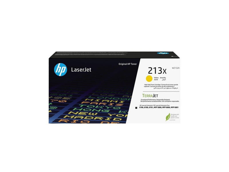 HP 213X / W2132X - Yellow Toner - High Yield