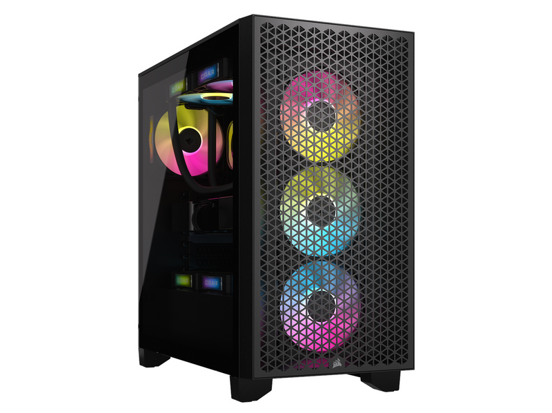 Corsair iCUE LINK RX120 RGB - Gehäuselüfter - 120mm - Schwarz mit RGB LED - 36