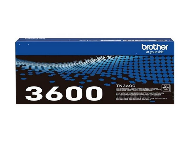 Brother TN3600 - black - original - toner cartridge