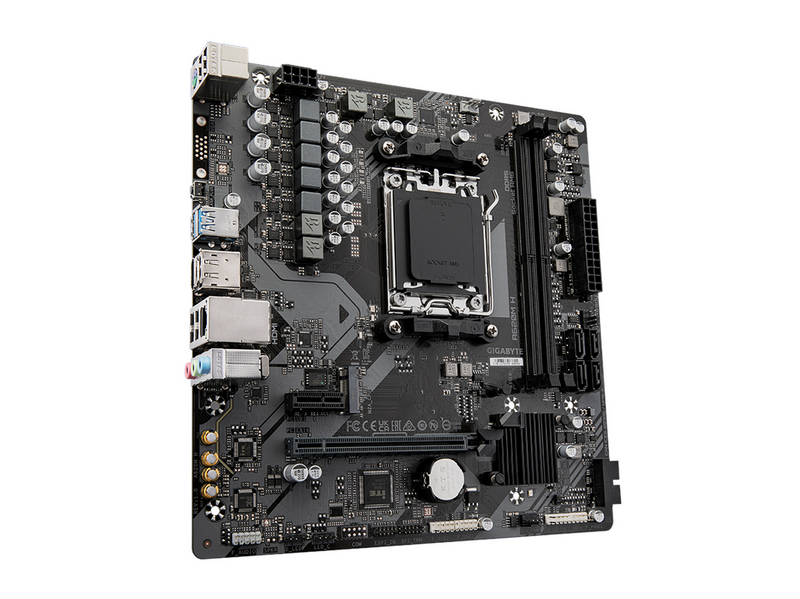 GIGABYTE A620M H Mainboard - AMD A620 - AMD AM5 - DDR5 RAM - Micro-ATX