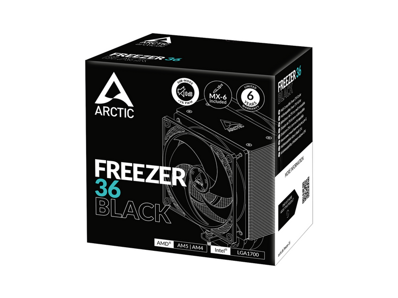 Arctic Freezer 36 Black - CPU-Luftkühler