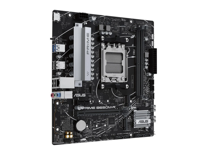 ASUS PRIME B650M-R Mainboard - AMD B650 - AMD AM5 - DDR5 RAM - Micro-ATX