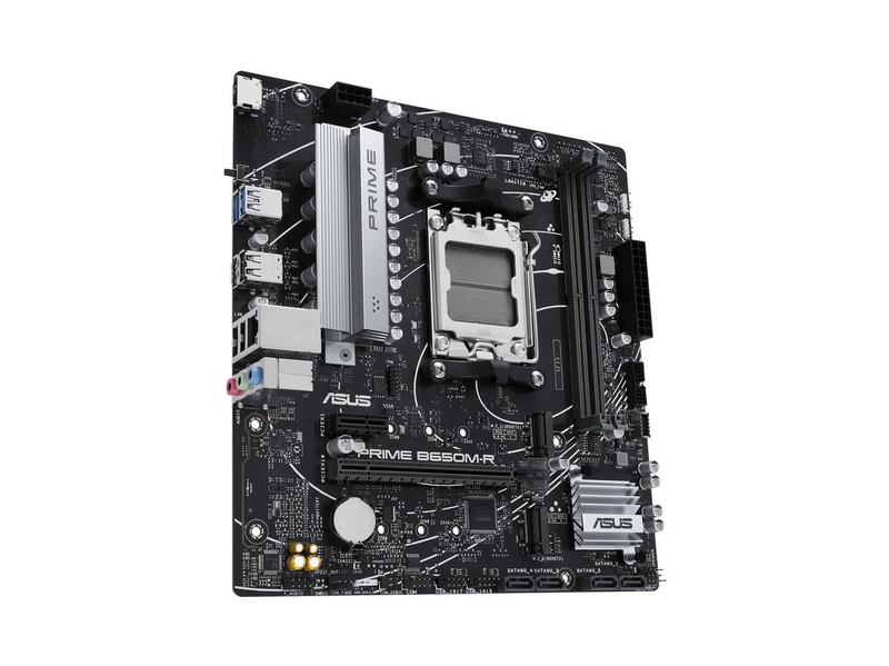 ASUS PRIME B650M-R Mainboard - AMD B650 - AMD AM5 - DDR5 RAM - Micro-ATX